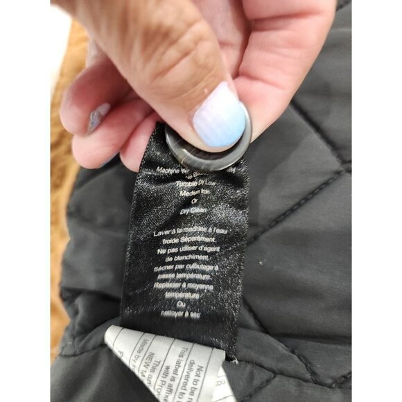 Aritzia TNA Platoon Womens Medium Brown Military Style Quilted Jacket Coat XS - Picture 14 of 15